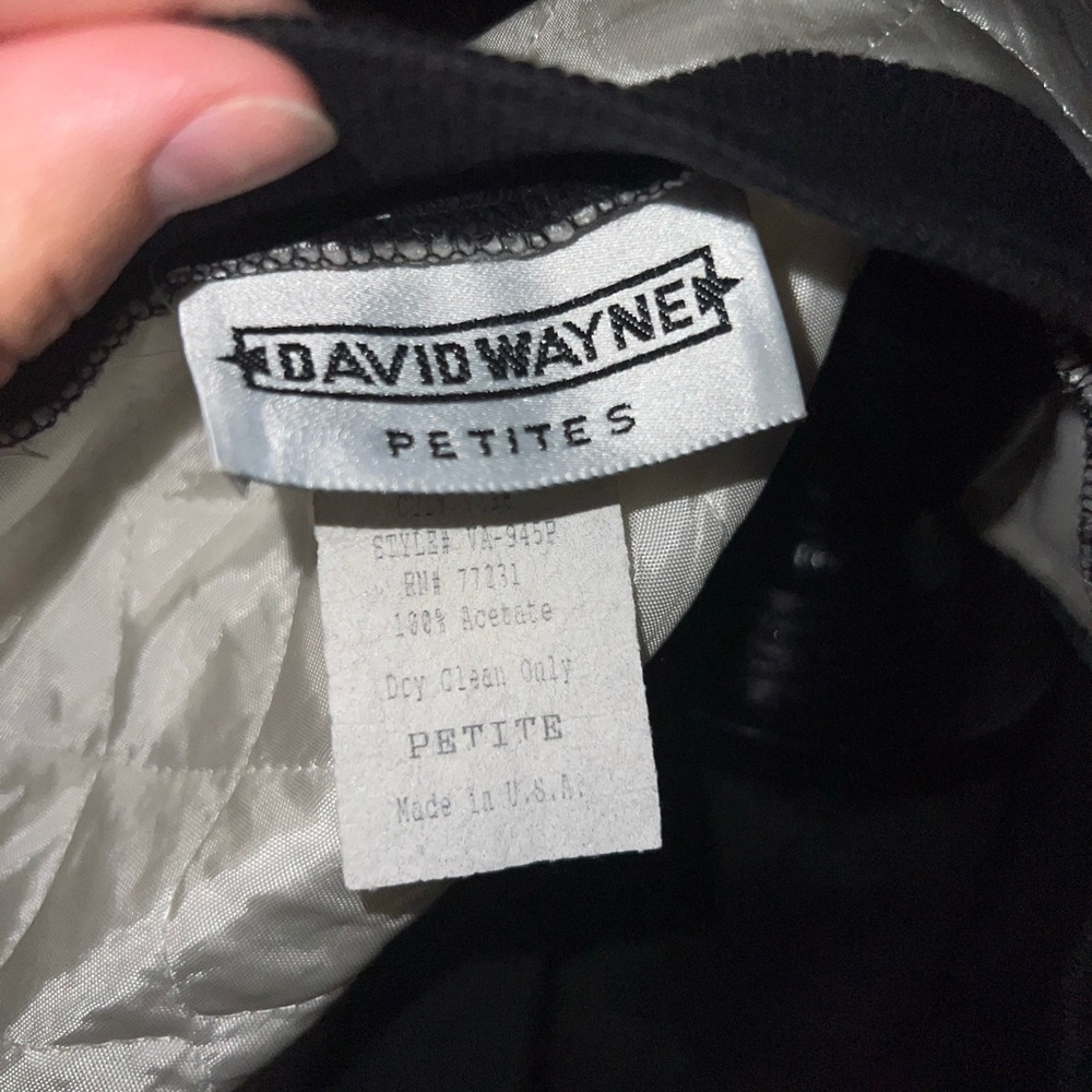 David Wayne White Bomber Jackets - image 3